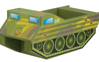 Amphibious Military Vehicle